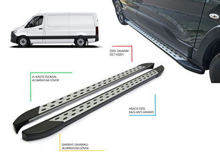 SPRİNTER KISA ŞASE NOKTALI YAN BASAMAK 2019 2020 2021 2022 2023 2024 2025 2026 2027