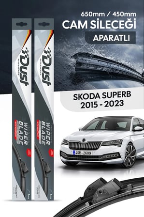 Skoda SuperB 2015-2023 Uyumlu Silecek Takımı 650MM/450MM S11-L