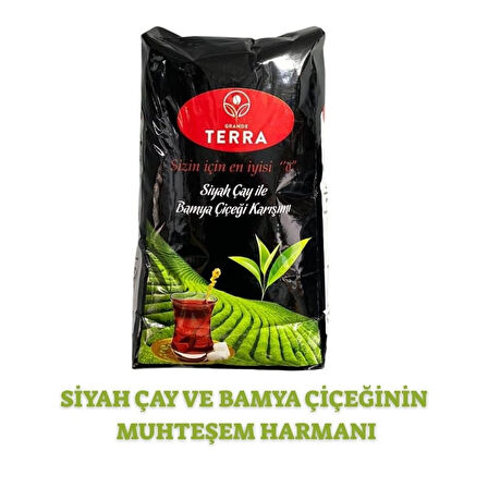 GRANDE TERRA SİYAH ÇAY VE BAMYA ÇİÇEĞİ HARMANI