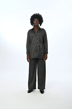 KADIN DÜZ RENK TEK CEPLİ GÖMLEK