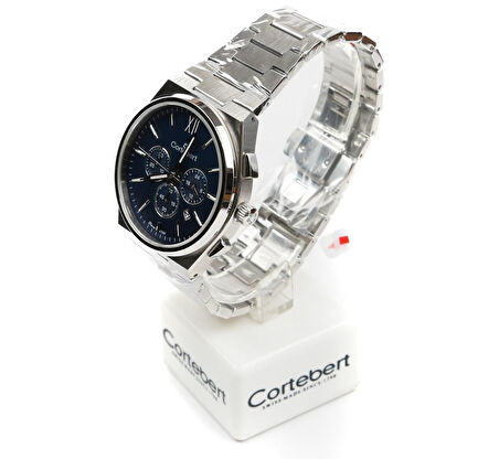 İsviçre Cortebert Safir Cam Fonksiyonlu Laci  Erkek Kol Saati