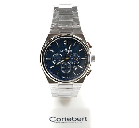 İsviçre Cortebert Safir Cam Fonksiyonlu Laci  Erkek Kol Saati