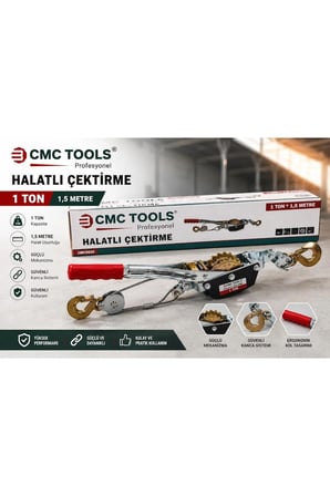 Çelik Halatlı Çektirme 1 Ton 1.5 Metre(CMC8650)
