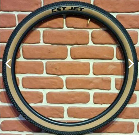 BİKE SKY CST Jet 26X2.10 Dış Lastik Seti 2iç + 2dış C1820 Amber Yanak
