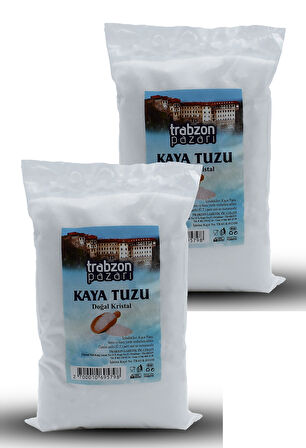 Doğal Rafine, İyotsuz Öğütülmüş Kaya Tuzu 2x1 kg
