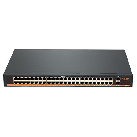 TIWOX TP-G4820-POE800W 48 PORT GIGABIT + 2X 1GB SFP UPLINK RACKMOUNT POE SWITCH