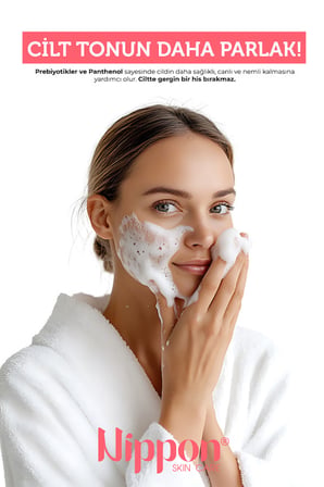 Dr.Clinic Nippon Cilt Ton Eşitleyici ve Aydınlatıcı Yüz Temizleme Köpüğü 150 Ml