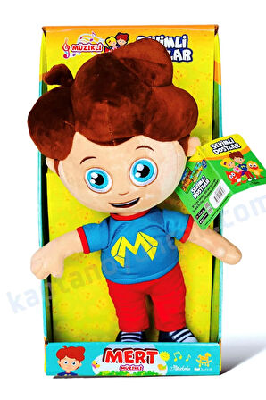 Sevimli Dostlar Peluş Mert Müzikli Lisanslı