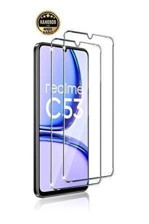 Realme C53 Nano Ekran Koruyucu Kırılmaz Cam - İnce Ve Esnek