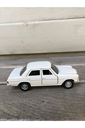 Welly Mercedes-Benz W114 220 Diecast Metal Araba Model Araba Oyuncak Araba Çek Bırak Araba 12 Cm