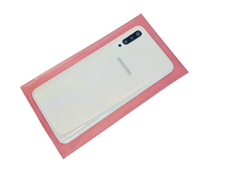 Samsung Galaxy  A50 A505 Arka Kapak (FULL LENSLİ) BEYAZ