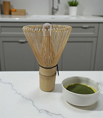 Maca  Çayı Bamboo Whısk Chasen Matcha Çayı Çırpıcı