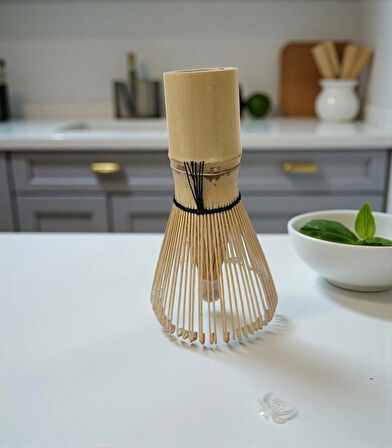 Maca  Çayı Bamboo Whısk Chasen Matcha Çayı Çırpıcı