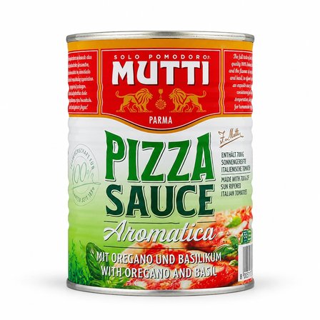 Mutti Aromatica Pizza Sosu 400 g + Zad Alkhaleej Türk Usulü Pizza Baharatı 150 g – 2’li Pizza Hazırlama Seti