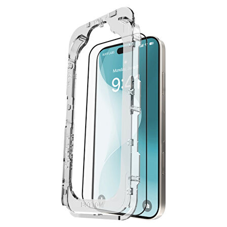 iPhone 16 Cam Ekran Koruyucu Kolay Kurulum Aparatı Fit Silim HD