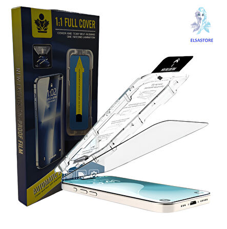 iPhone 16 PRO Cam Ekran Koruyucu Kolay Kurulum Aparatı Fit Silim HD