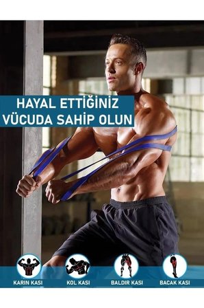 25 Kg Orta Sert Loop Direnç Bandı – Egzersiz ve Fitness İçin Elastik Spor Bandı