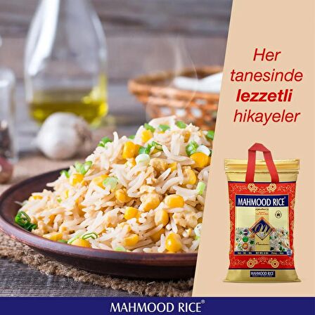 Mahmood Rıce Basmati Pirinç 4 Kg+ Zad Alkhaleej Baharat Biryani 200 Gr