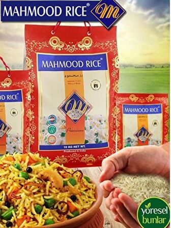 Mahmood Rıce Basmati Pirinç 4 Kg+ Zad Alkhaleej Baharat Biryani 200 Gr