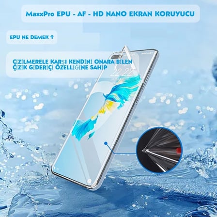 Xiaomi 12T PRO Nano Ekran Koruyucu Ultra İnce EPU - AF - HD MAXXPRO