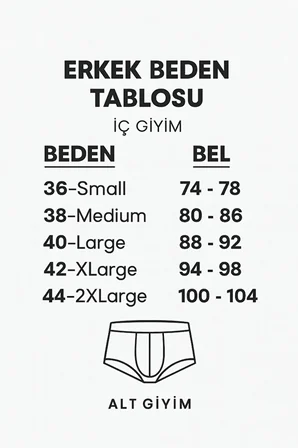 Erkek %100 Pamuk Beyaz Uzun İç Çamaşırı Diz Boyu Boxer Şort - 2630