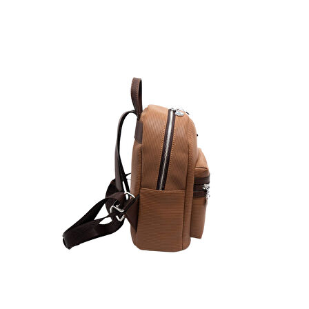 Silver Polo  Kadın  1146-45660 SILVER POLO SIRT ÇANTASI M86 KARAMEL-MAT KAHVE