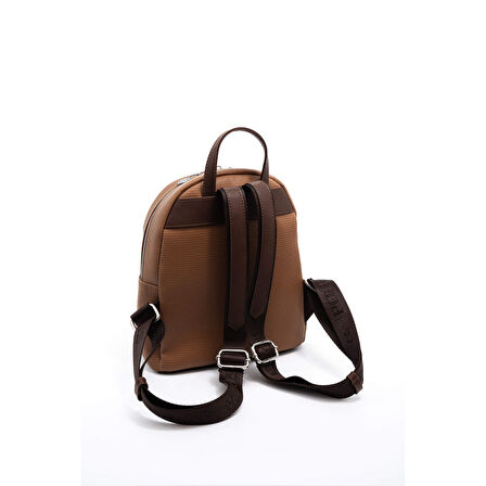 Silver Polo  Kadın  1146-45660 SILVER POLO SIRT ÇANTASI M86 KARAMEL-MAT KAHVE