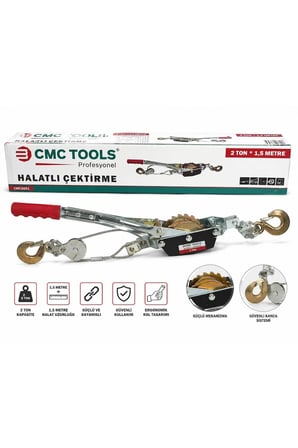 Çelik Halatlı Çektirme 2 Ton 1.5 Metre(CMC8650)