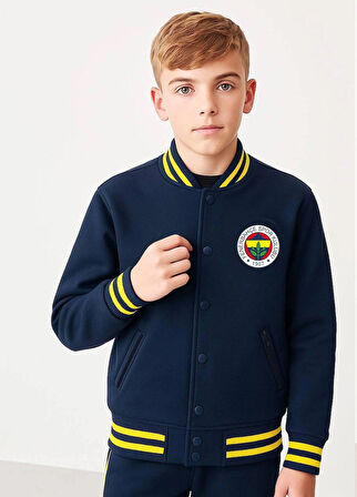 ERKEK ÇOCUK BEŞİKTAŞLI KOLEJ CEKETİ - KABANI - MONTU 