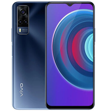 Vivo Y53s Siyah 128 GB/8+4 GB RAM YENİLENMİŞ ÜRÜN (Sıfır gibi) 