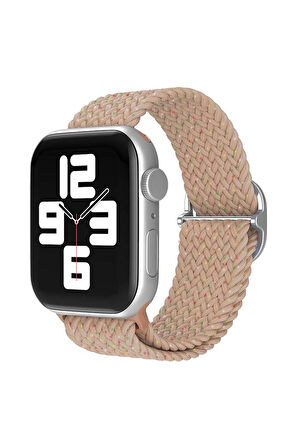 Watch 38‑40‑41 mm Uyumlu Metal Klips Solo Fiberlink Örgü Kordon – Zamanında Şıklık, Konfor ve Ayarlanabilirlik