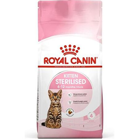 Royal Canin Kitten Sterilised Kısırlaştırılmış Yavru Kedi Maması 2 kg