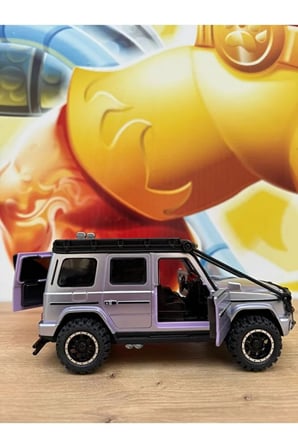 Mercedes Benz G63 G550 Model Araba Plastik Sesli Işıklı Açılan Kapılar Mercedes Brabus G550