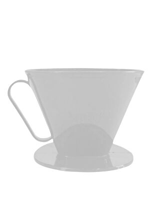 V60 Dripper Pratik Ve Portatif Kahve Demleme Aparatı - Öğütülmüş Kahve İçin Mükemmel Çözüm