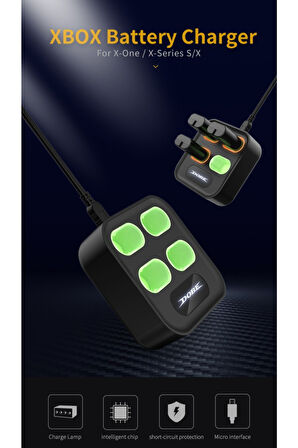 Xbox One Oyun Kolu Pil Şarj Istasyonu