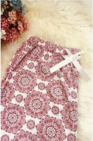 Cepsiz Pamuklu Yazlık Kadın Pijama Altı B15