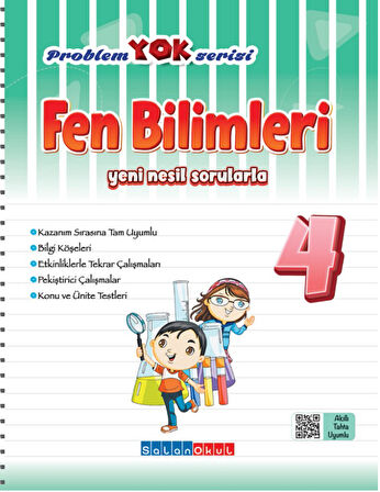 4. Sınıf Salan Problem Yok Serisi Derslerimi Çok Seviyorum Eğitim Seti  (7 Kitap)