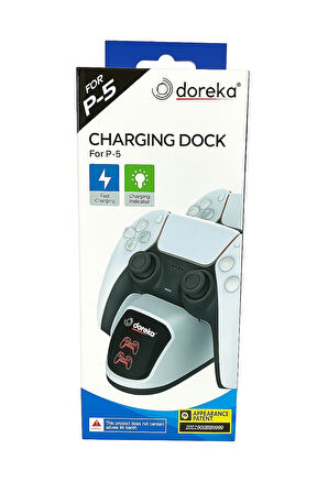 Doreka Ps5 Dualsense Şarj Istasyonu Playstation 5 Uyumlu Charging Station TP5-0515B
