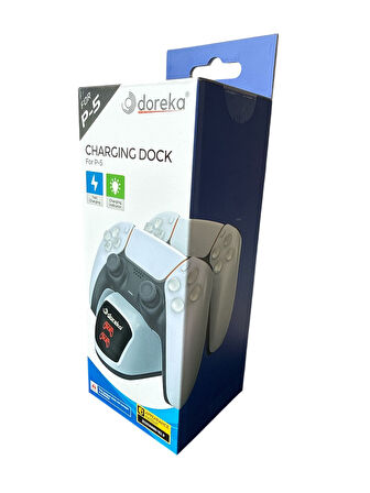 Doreka Ps5 Dualsense Şarj Istasyonu Playstation 5 Uyumlu Charging Station TP5-0515B