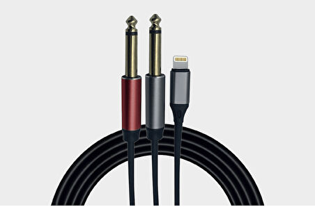 DJ PRO SC-2M  2MTR TYPE C-2X6.3MM MONO HAZIR KABLO