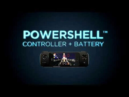 Logitech PowerShell Controller with Battery for iPhone 5/5S and iPod Touch 5th Generation - Black (OUTLET)