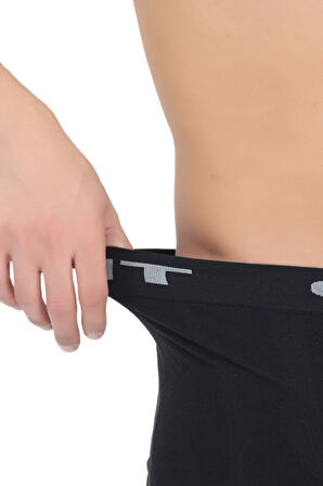 Erkek 3'lü Dikşsiz Mikro Fiber Boxer Seti – Rahat Bel Lastiği Likralı