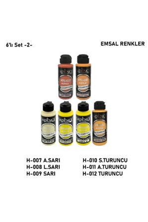 Hybrid Multisurface 120ml 6'lı Sarı Set (2)