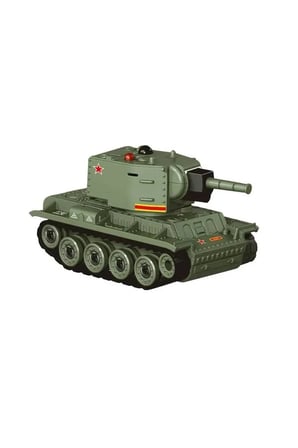 Uzaktan Kumandalı Mini Askeri Tank 9 Kanal Kızıl Ötesi Savaş Özellikli Uzaktan Kumandalı Mini Tank
