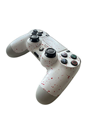 DualShock 4 V2  Red Splatter Edition ZCT2 Kablosuz PS4 Oyun Kolu