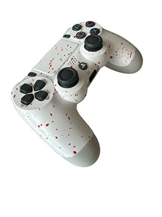 DualShock 4 V2  Red Splatter Edition ZCT2 Kablosuz PS4 Oyun Kolu