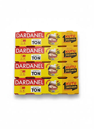 Dardanel Ton Balığı 4x75g Kolay Açılır Kapak-  4 Adet