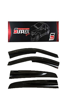 VOLKSWAGEN POLO (2010-2017) SUNPLEX 4LÜ CAM RÜZGARLIĞI