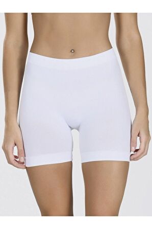 Kadın Seamless Dikişsiz İz Yapmayan Toparlayıcı ve İnceltici Etkili Şort Boxer