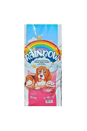 Rainbow Lamb Kuzu Etli Köpek Maması 15 Kg